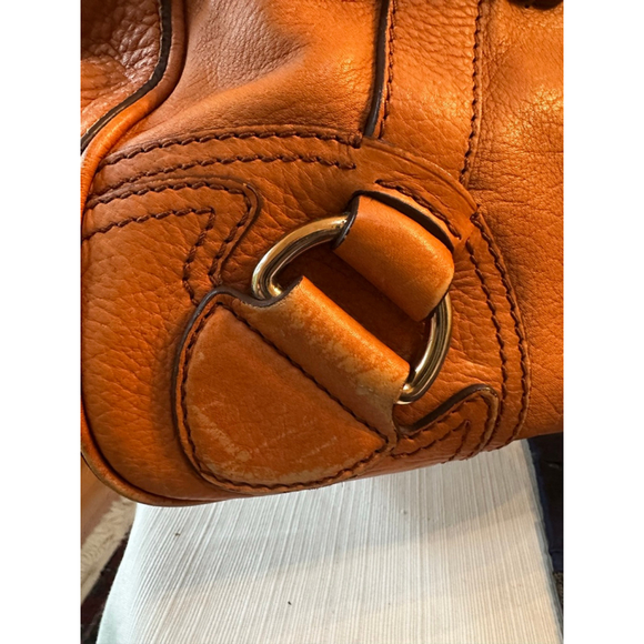 Celine Cognac Leather East West Shoulder Bag - Picture 5 of 16